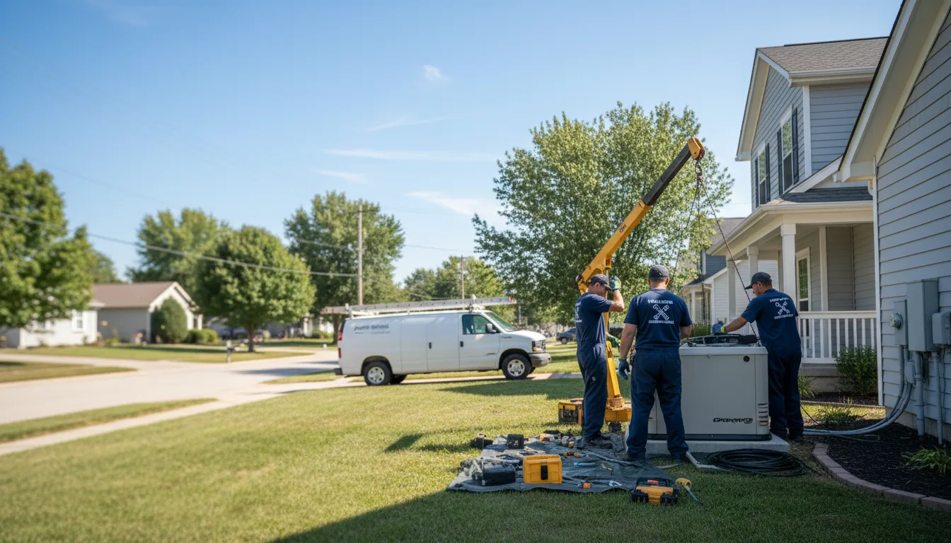 Generator Installation in Weatherford, TX near me